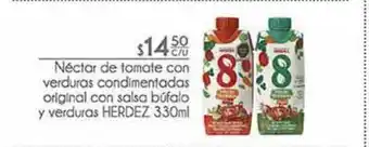 Nectar de tomate con verduras