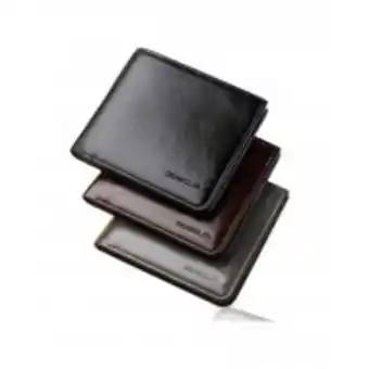 Fandeal Cartera caballero piel original billetera corta oferta
