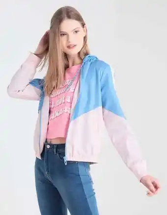 Suburbia Chamarra non stop con capucha para mujer oferta