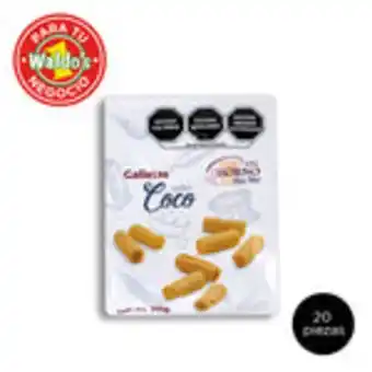Mayoreo galleta mac'ma sabor coco, 20 bolsas con 70g c/u