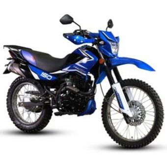 Motocicleta doble propósito bds stark azul 150cc 2023