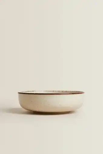 ZARA Bowl porcelana filo envejecido oferta