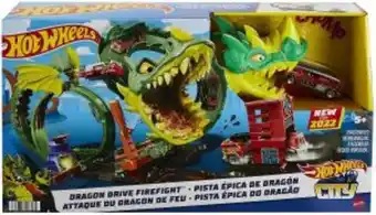 Julio Cepeda Jugueterías Hot wheels city pista épica de dragón oferta