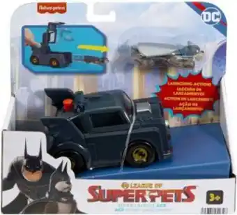Julio Cepeda Jugueterías Dc liga de super mascotas ace coche lanzador de juguete oferta