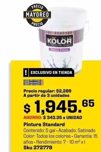 Sodimac Homecenter Pintura oferta