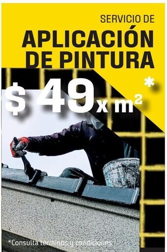 Sodimac Homecenter Aplicación de pintura x m2 oferta