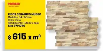Pisos ceramico musgo
