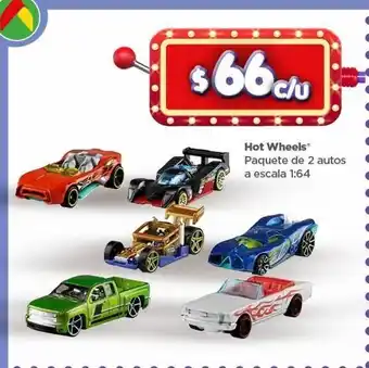 Hot wheels paquete de 2 autos a escala 1:64