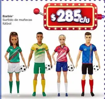 Barbie surtido muñecas fútbol
