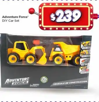 Bodega Aurrerá Adventure force diy car set oferta