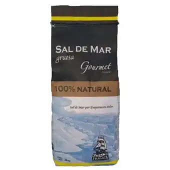 Sal de mar sal fragata gourmet gruesa yodada 3 kg