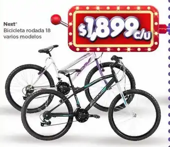 Bodega Aurrerá Next bicicleta rodada 18 varios modelos oferta