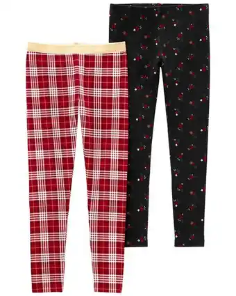 Carter's Leggings paquete de 2 leggings carter's oferta
