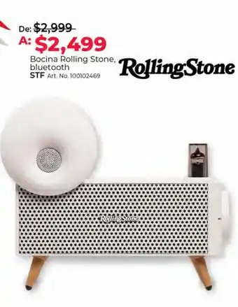 Office Depot Bocina rolling stone bluetooth oferta