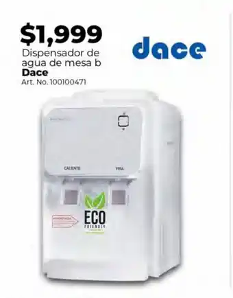 Dispensador de agua de mesa b dace
