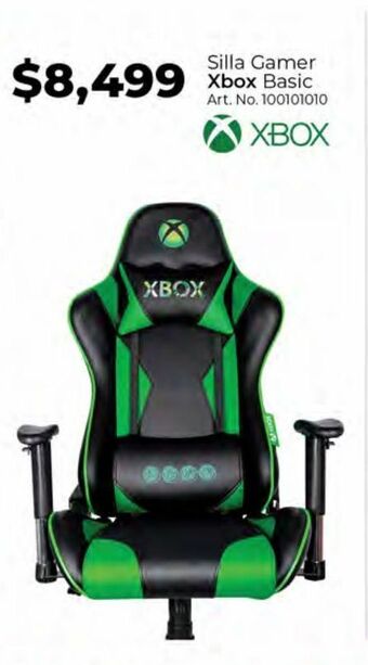Silla gamer xbox basic