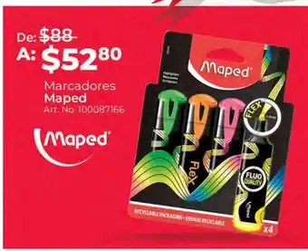 Office Depot Marcadores maped oferta