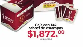 Office Depot Caja con 104 sobres de estampas oferta