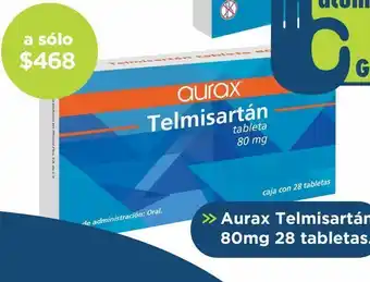 Farmacia San Pablo Telmisartán 80mg 28 tabs oferta