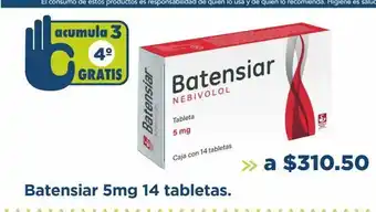 Farmacia San Pablo Batensiar 5mg 14 tabs oferta