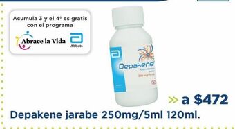 Farmacia San Pablo Depakene jarabe 250mg/5ml 120ml oferta