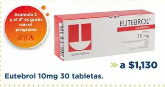 Eutebrol 10mg 30 tabs