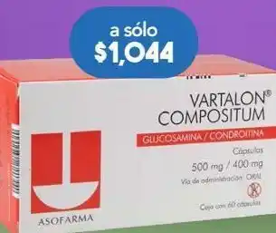 Farmacia San Pablo Vartalon compo cap 500mg/400mg caj c/60 oferta