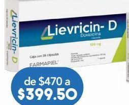 Farmacia San Pablo Lievricin - d cap 100mg caj c/28 oferta