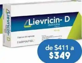 Farmacia San Pablo Lievricin - d cap 50mg caj c/28 oferta