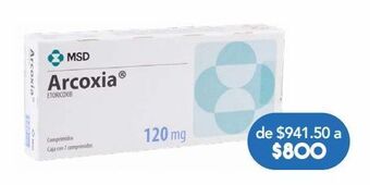 Farmacia San Pablo Arcoxia 120mg 7 comprimidos oferta