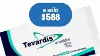Farmacia San Pablo Tevardis tab 10mg caj c/30 oferta