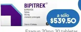 Farmacia San Pablo Bipitrek tab 150mg caj c/15 oferta