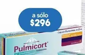 Farmacia San Pablo Pulmicort suspensión 0.125mg/2ml 5 ampolletas oferta