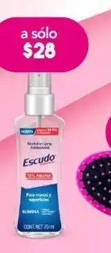 Farmacia San Pablo Escudo alcohol en spray man y sup c/75ml oferta
