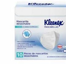 Farmacia San Pablo Mascarillas desechables c/10pzs kleenex oferta