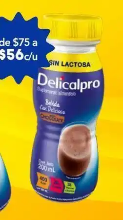 Farmacia San Pablo Delicalpro liquido sabor chocola c/200ml oferta