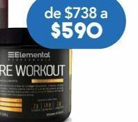Farmacia San Pablo Elemental pre workout ponche fru c/300gr oferta