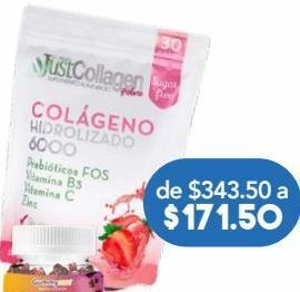 Farmacia San Pablo Just collagen pol fresa c/210gr oferta