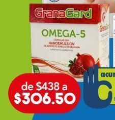 Farmacia San Pablo Granagard omega 5 cap 0.640g bot c/30 oferta