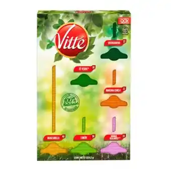 Té vitte sobres surtido 186 pzas