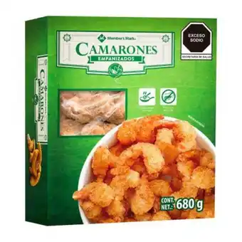 Sam's Club Camarones empanizados member's mark 680 gr oferta