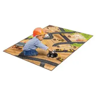 Sam's Club Tapete de juego member's mark con 2 vehículos volteo y mezcladora oferta