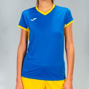 Joma Camiseta manga corta mujer championship iv royal amarillo oferta
