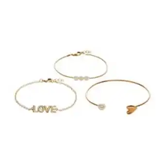Set de pulseras new love x3