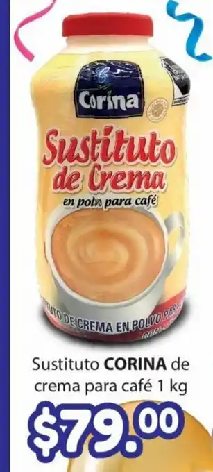 Corina de crema para cafe 1 kg