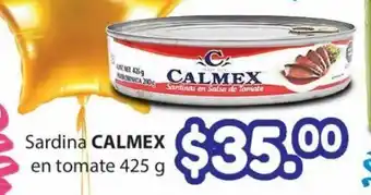 Super kompras Calmex Sardina en tomate 425 g oferta