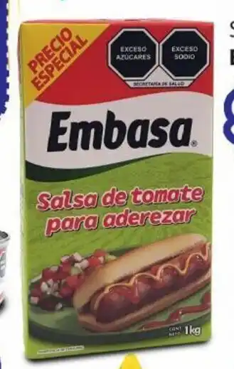 Catsup Embasa Salsa 1 lt