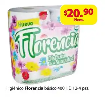 Zorro Florencia Higienico basico 400 HD 12-4 pzs oferta