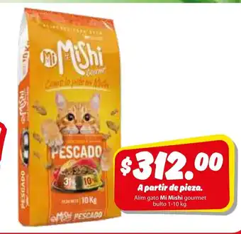 Mi Mishi Alim gato gourmet bulto 1-10 kg