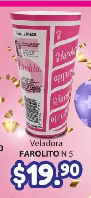 Super kompras Farolito Veladora N 5 oferta